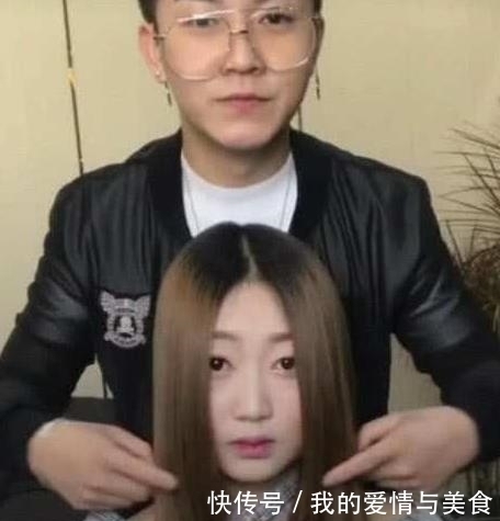 小姐姐 抖音“瓜子脸”小姐姐，头发一撩原形毕露，网友：不能得罪发型师