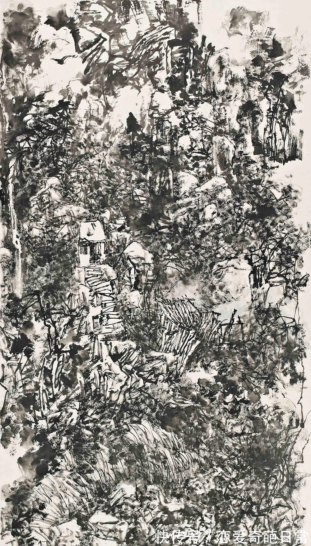 水墨|怡情水墨|马继忠山水画