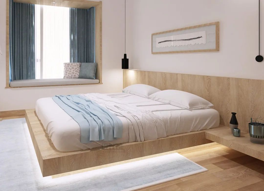 尺寸|床头柜尺寸是多大？卧室摆不下床头柜怎么办？不要床头柜可以吗？