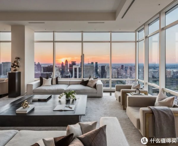 隐私|?大平层+落地窗，奢享无敌全景！刷爆朋友圈的理想生活！