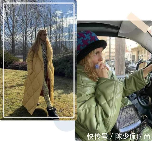 秋冬|普通的羽绒服已经过时了!今秋冬“绗缝棉服”,保暖且不臃肿