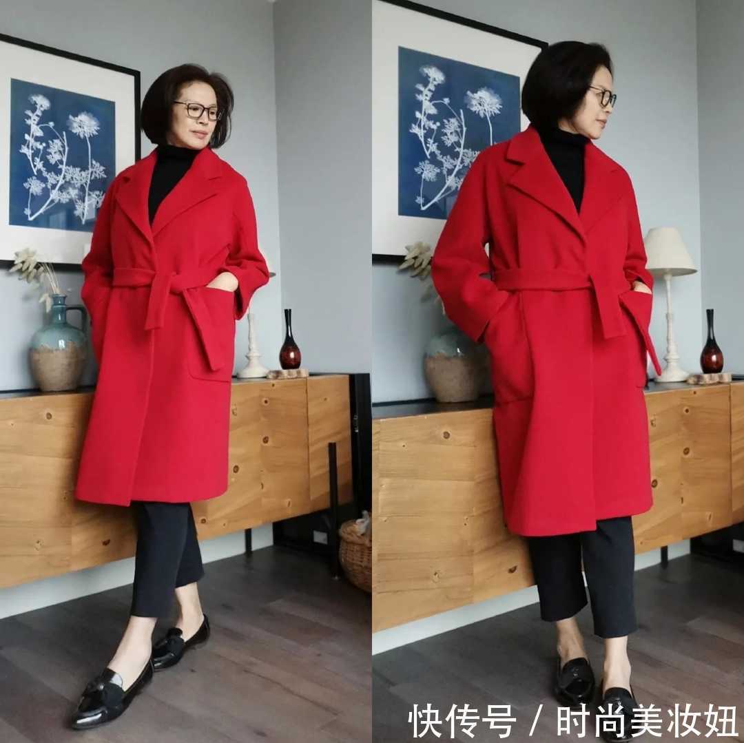 浅色系 这才是最真实的60岁穿搭,不扮嫩、不做作,简洁大气又舒适