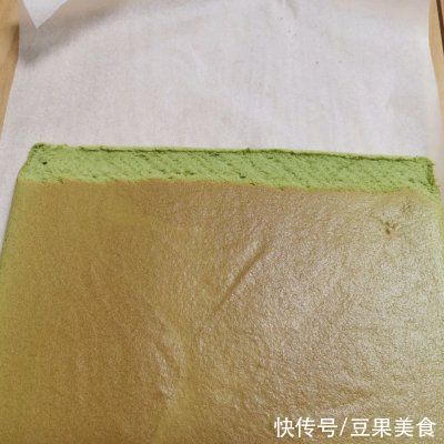 可可蛋糕卷|颜值爆表的抹茶蛋糕卷面包
