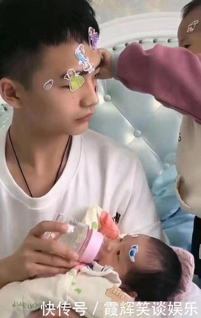 奶爸|超年轻奶爸火了,被认为是哥哥,宝妈哭笑不得:这是我老公