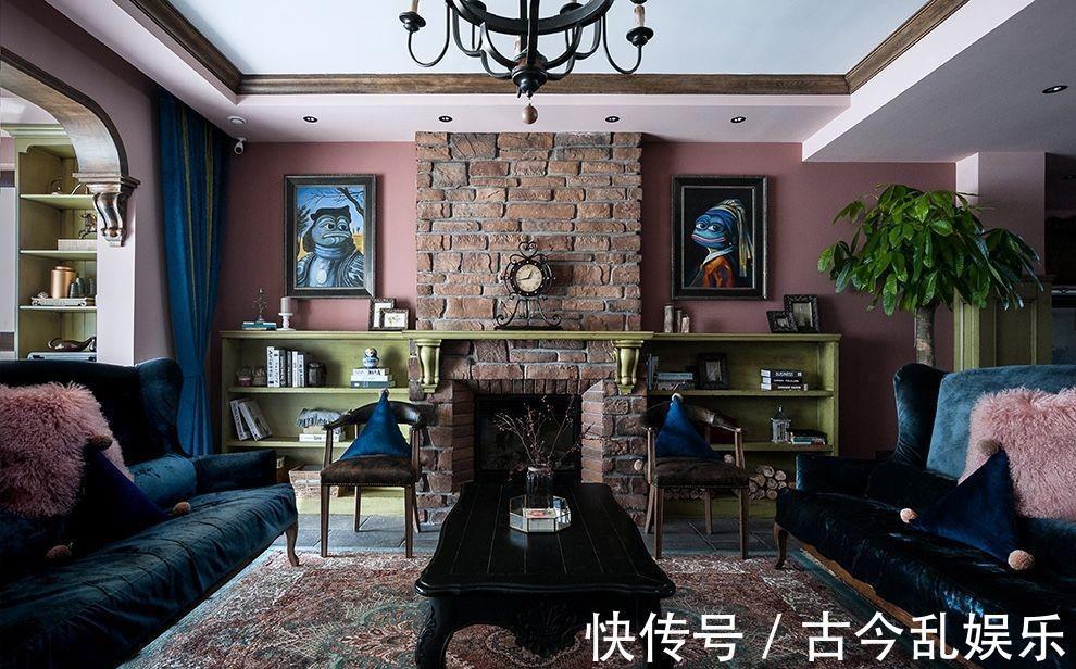 装修|复古又浪漫，神秘又有诗意，处女座的别墅也是闪闪发光