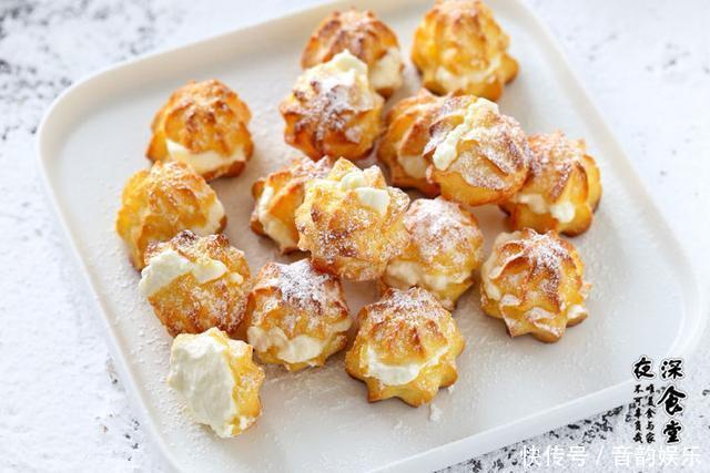 在家自制泡芙操作要点,牢记2点,口感才细腻更香甜