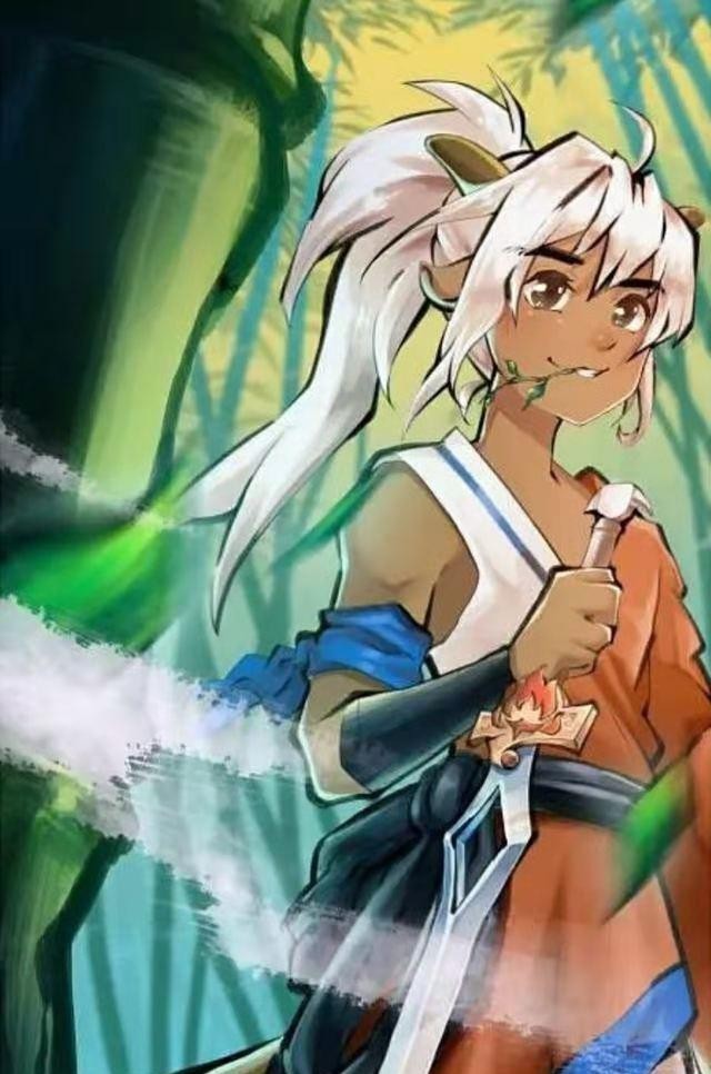 美羊|侠侣版喜羊羊与灰太狼,拟人化后的美羊羊更美了!