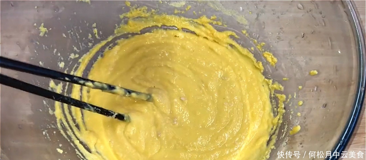 美味——玉米面加鸡蛋!