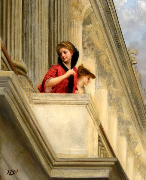 女性!著名画家布罗格的得意门生古斯塔夫的女性油画,太美了!