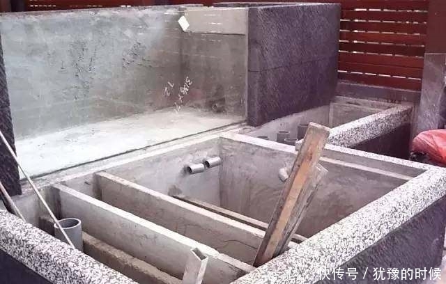 鱼缸和池还可以这样结合?只能说很有想法,有钱我也搞一个!