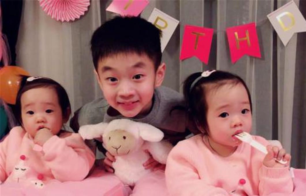 孩子|有种基因叫“杨威家双胞胎”,明明是双胞胎,却一个随爸一个随妈