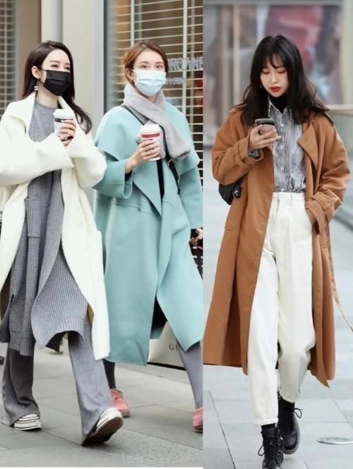 18套冬季大衣街拍，过年穿大衣就这样搭配了