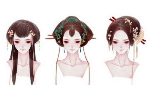 古代女子发型变迁史:日本女子发型原来仿的这个朝代?