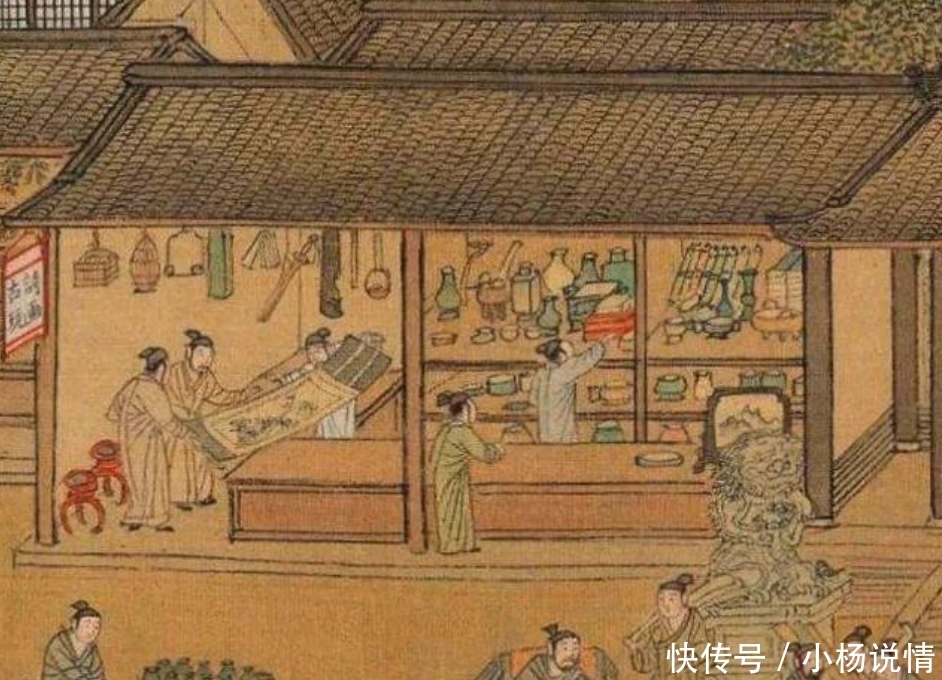 奇怪|清明上河图放大一百倍,发现一奇怪场景,树下睡觉的人在做什么?