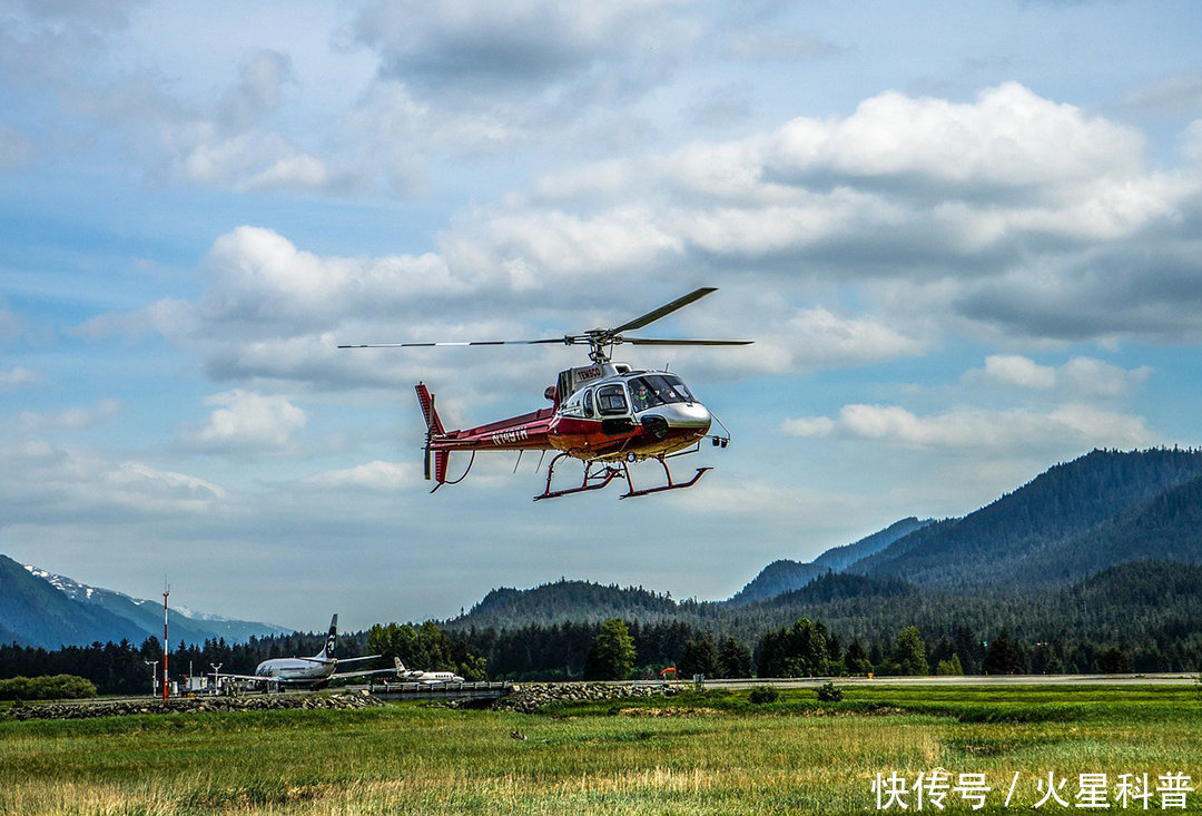地球在自转，直升机悬停12小时后，会到达地球的另一端吗？