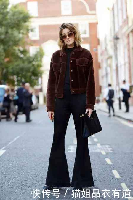 不信|还别不信穿喇叭裤也能拥有长腿,瘦腿困难户必备,让你时髦又显瘦