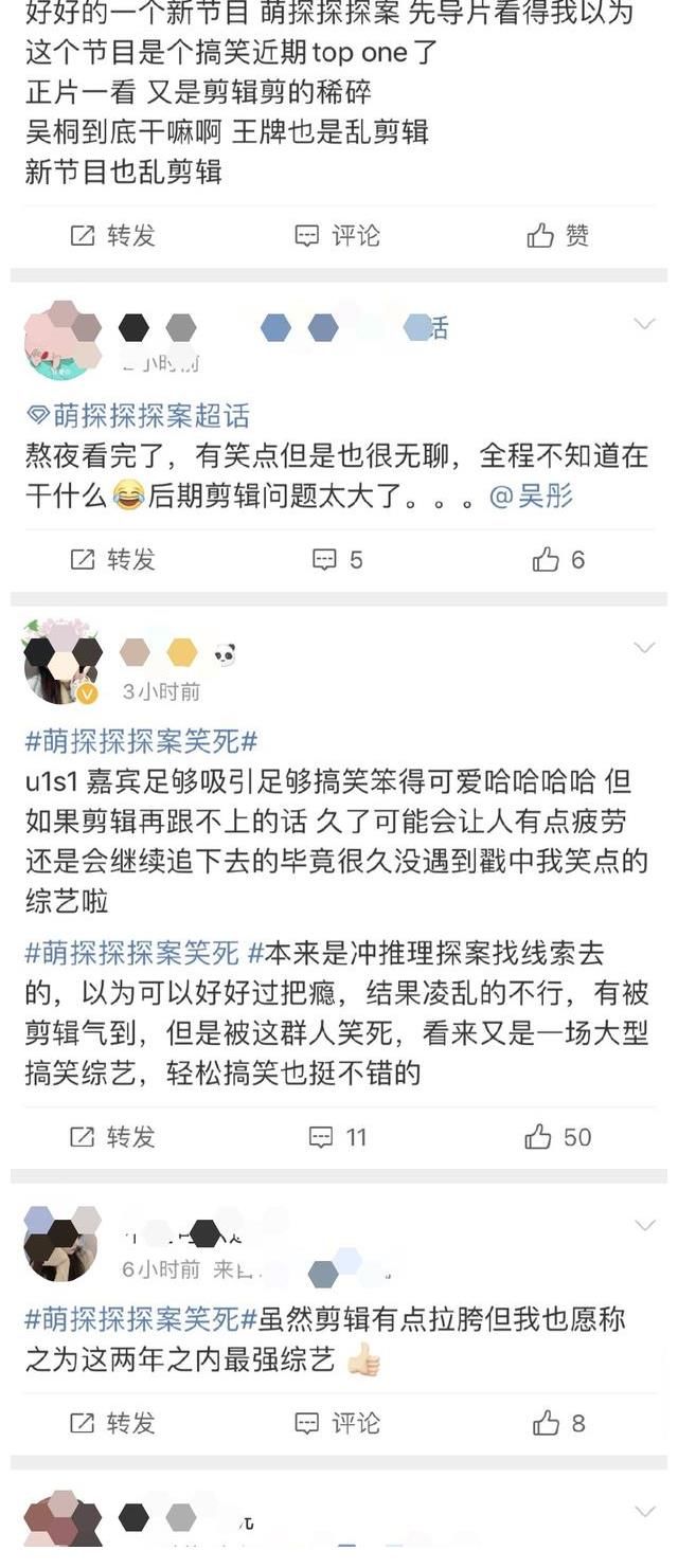 追哥|《萌探探探案》嘉宾努力搞笑，剪辑却混乱，一举动陷新综误区