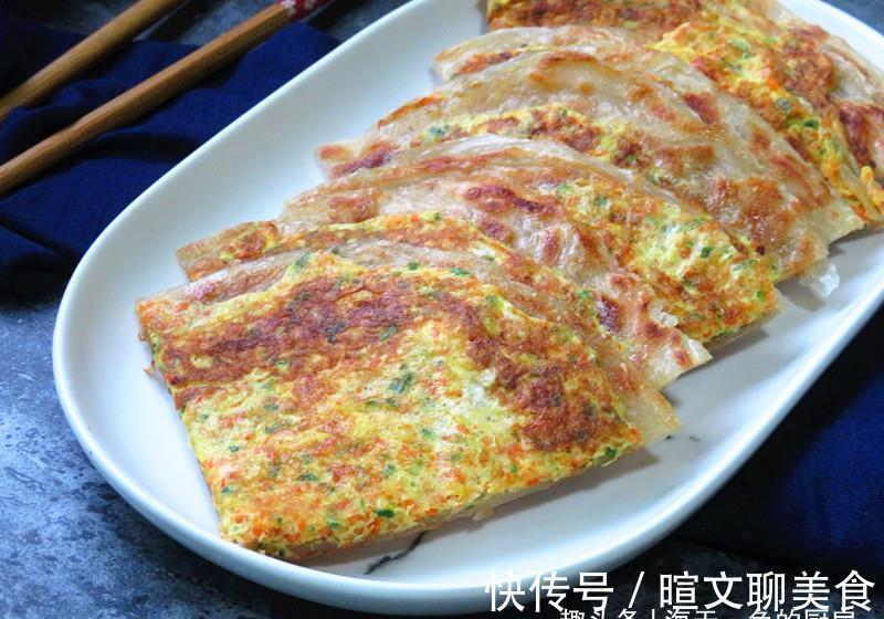 更香|手抓饼别煎着吃了，这样做更香更营养，我家一周做几次，次次光盘
