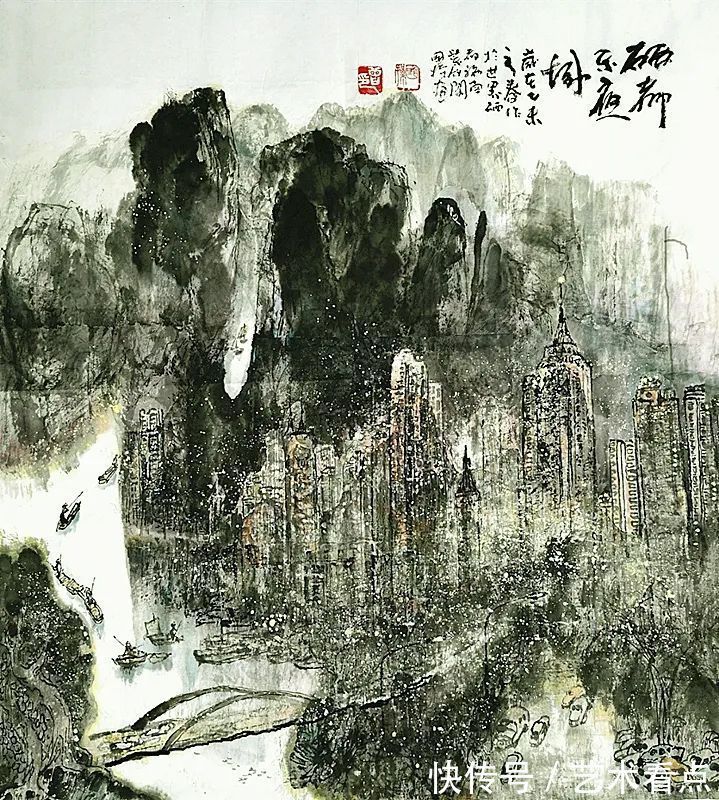 x40$生命永恒——曾国操山水作品欣赏