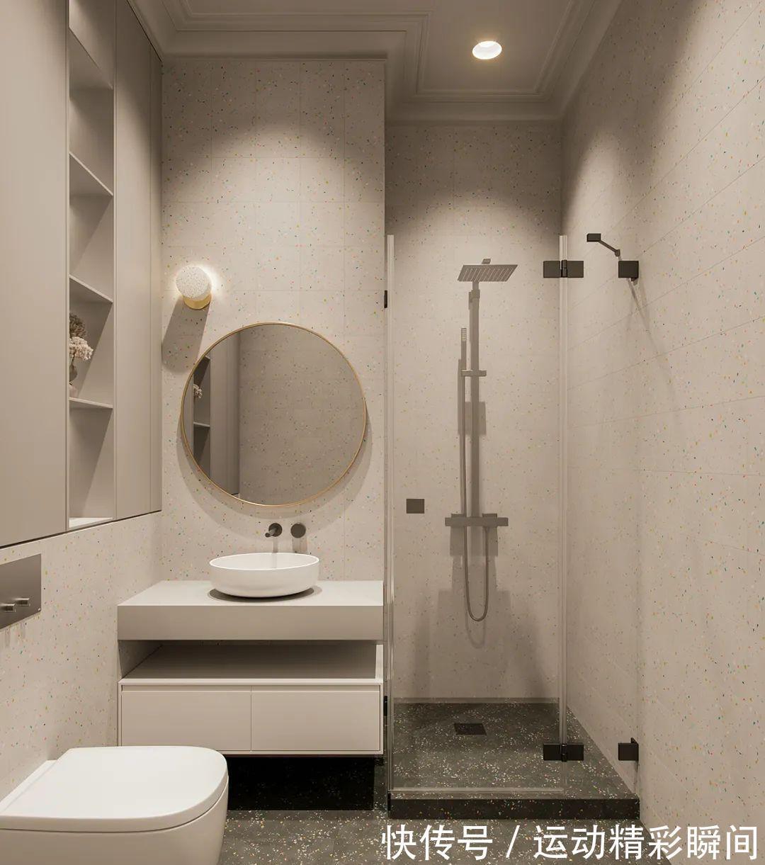 玄关|37㎡奶油系单身公寓,极简却很有质感,堪称小户型设计教科书!