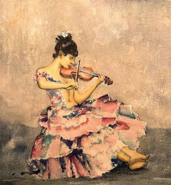 他是最会画人体画作的 世界顶尖级水彩大师