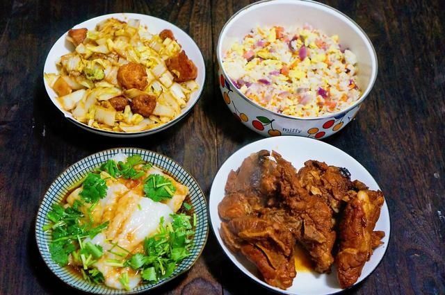 晒晒一家三口的晚餐，20分钟做好，好吃又营养，家人爱吃身体棒