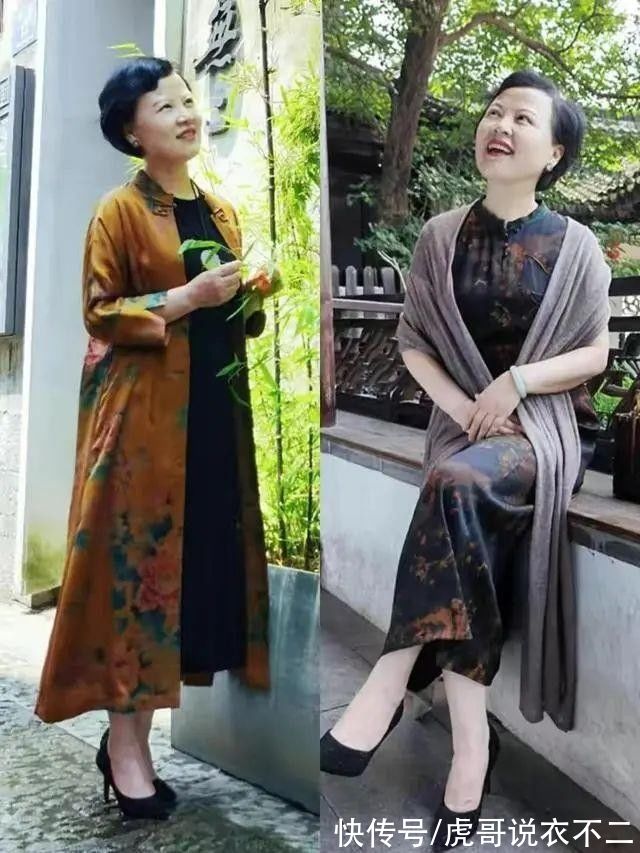 色彩|60岁的女人穿搭要高级，学会这3种穿搭风格，年过半百优雅又迷人