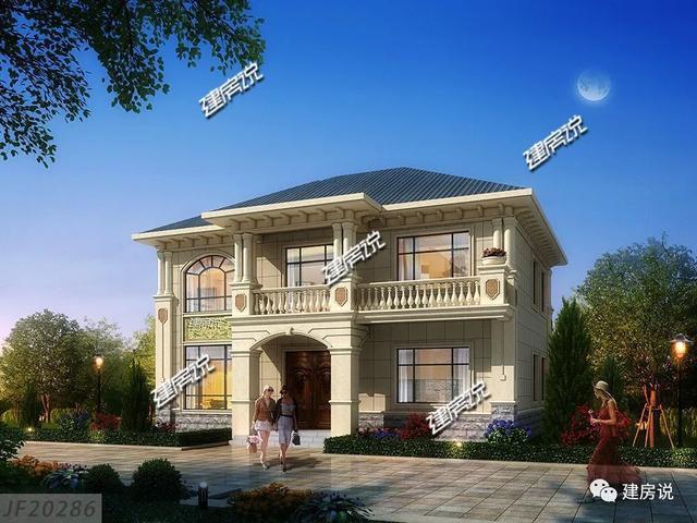 图纸|亲戚是包工头，我建这栋房子只花了32万，省了一大笔钱