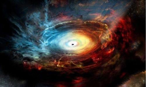 概率十万分之一!双黑洞正在吞噬恒星,此景恰好被我国科学家发现