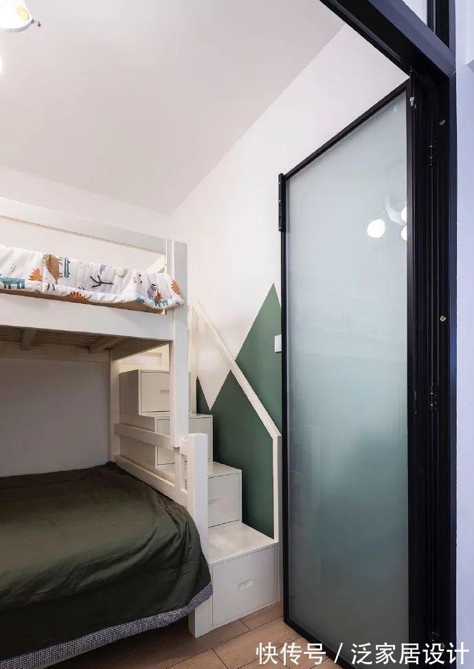 通透|48平米超小户型,既有两居室,还通透不拥挤,厨房设计更是亮眼