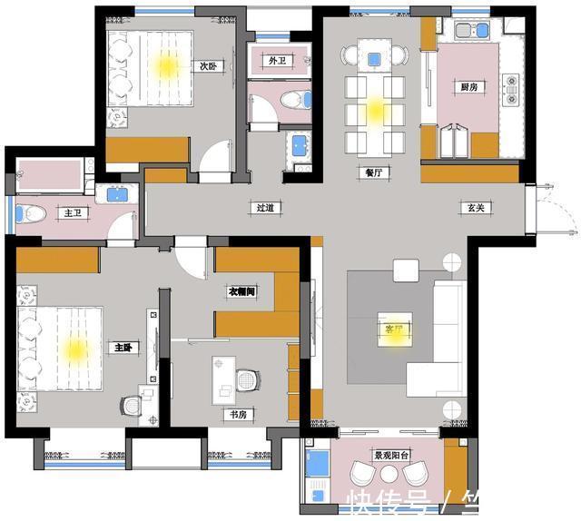 背景墙|妻子灵机一动,非要在厨房两侧打柜子,起初不解,完工才知太高明