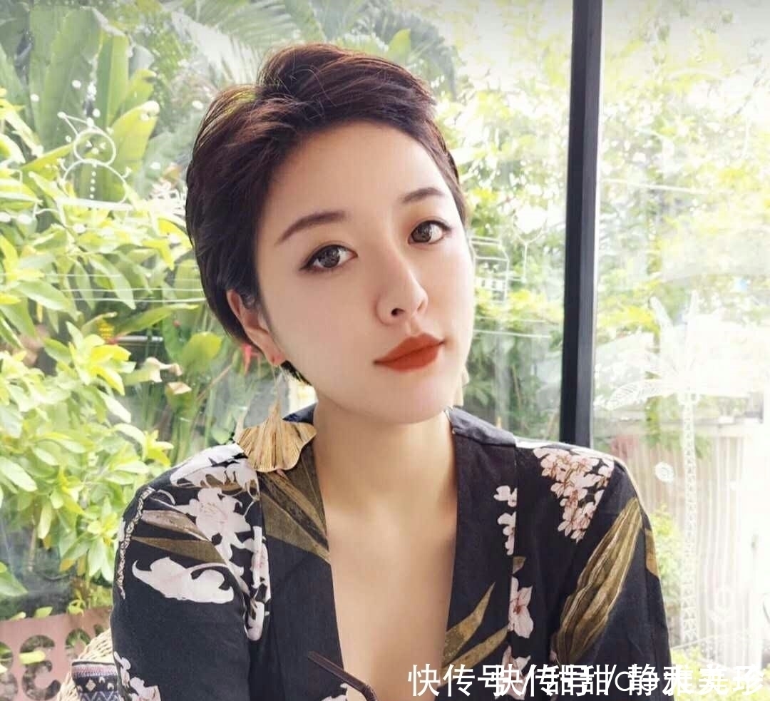 颜值担当|不烫、不染、无刘海的超短发你体验过吗?第三款相当给力,真霸气