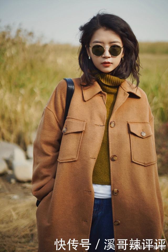 时尚博主三木终于换风格，6套最新秋冬穿搭，“不戴帽子”照样美