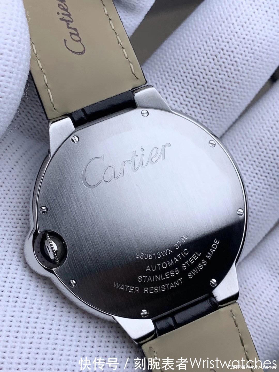 v6|V6厂卡地亚大号蓝气球V8版复刻表跟正品有什么区别!