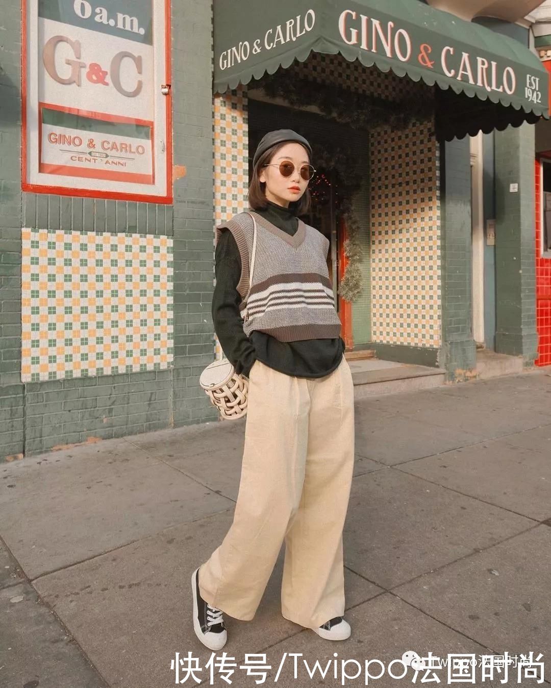 小个子女生的冬季穿搭术，才不止提高腰线这么老套