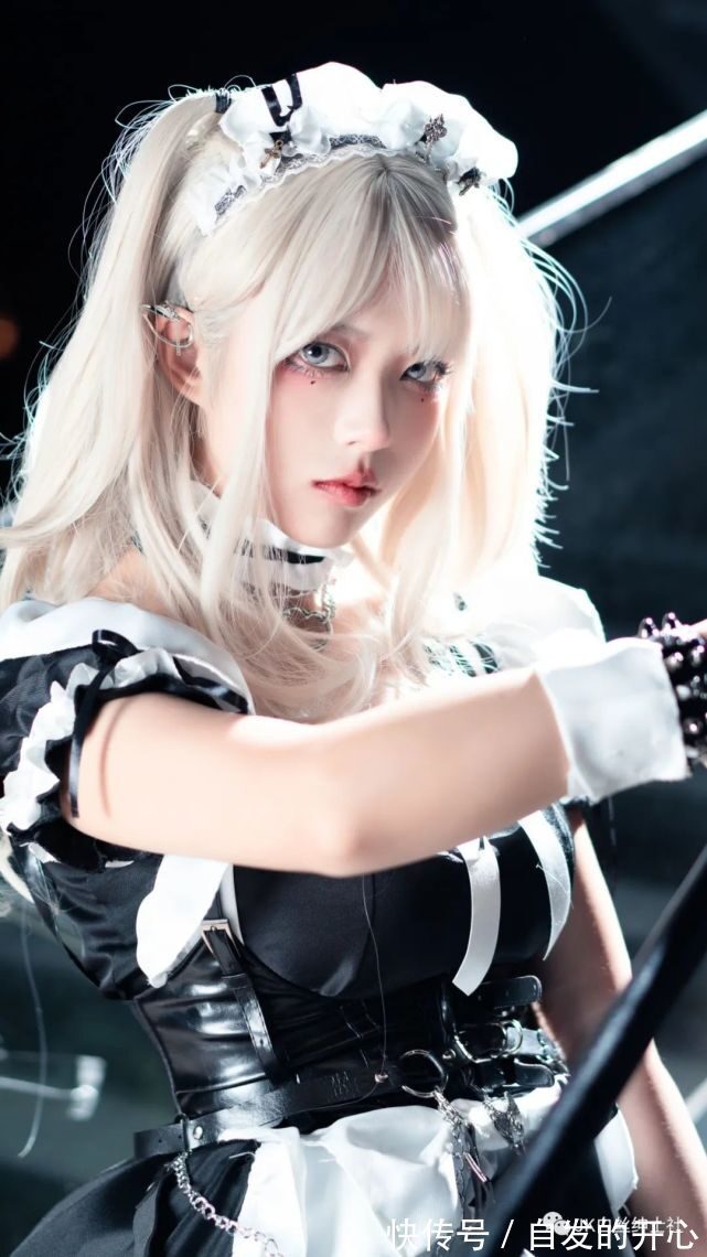 万圣节|cos:万圣节自设战斗女仆cos正片