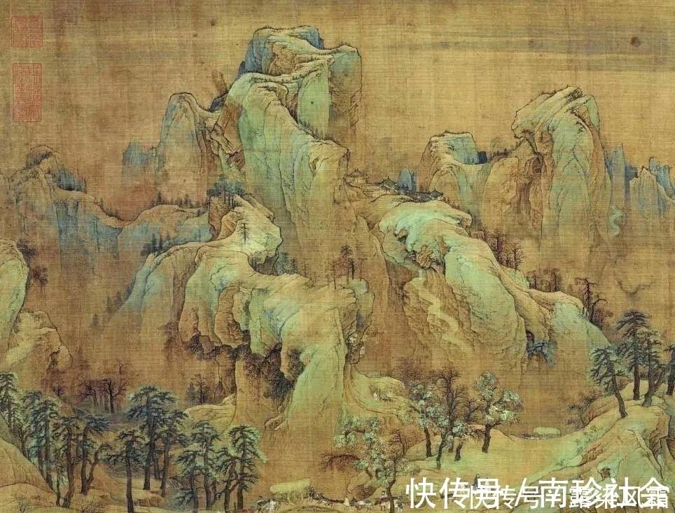 金碧山水&青绿山水好看,入国展却很难,“满家”小青绿如何成为国展常客?