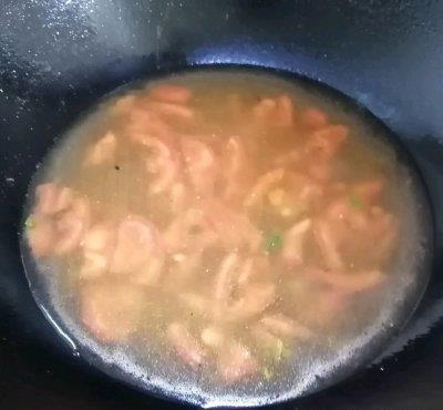 鲜香|西红柿鸡蛋疙瘩汤,营养丰富,鲜香味美
