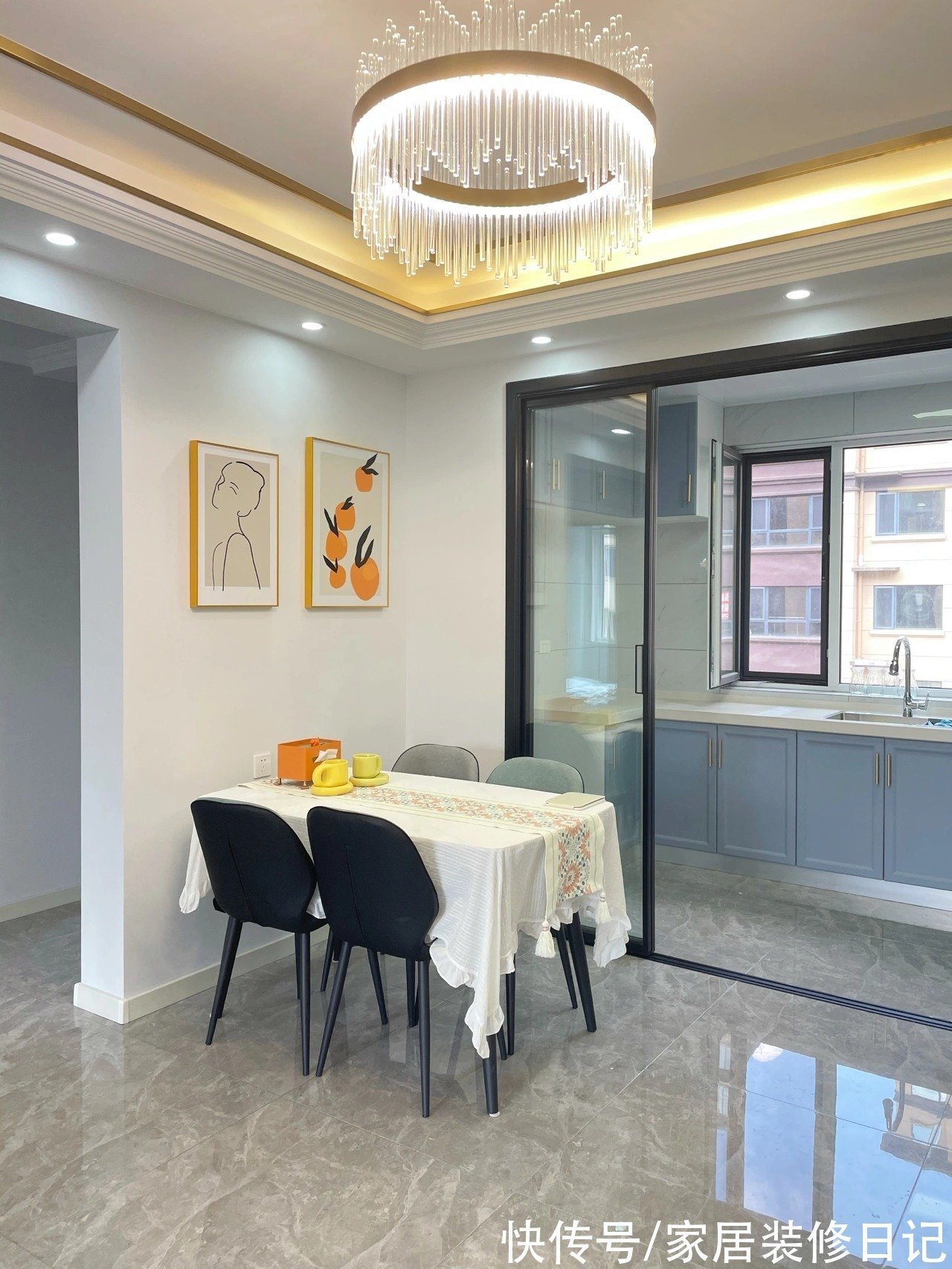 效果|全程自己设计,106平硬装才花7万,家具刚入场效果就已经远超20万