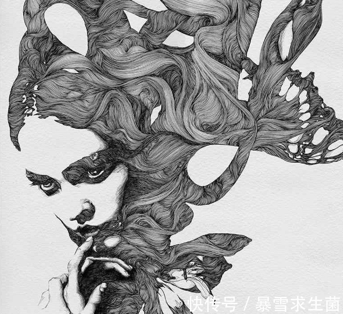 加布里埃尔#从女性的美貌和性感的身体中迸发出无尽的灵感——插画大师莫雷诺