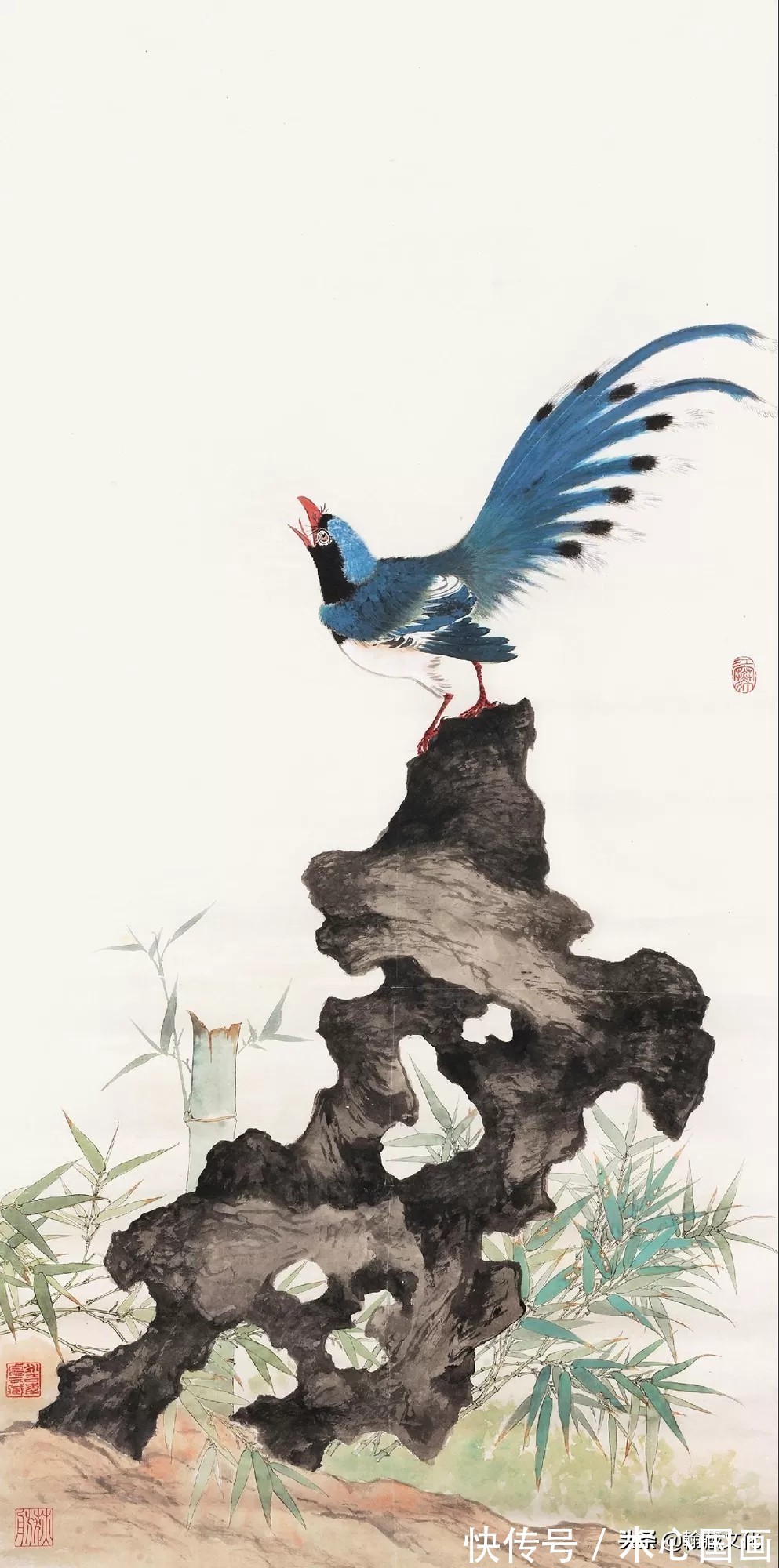 任伯年&江寒汀先生小写意花鸟画欣赏(一)