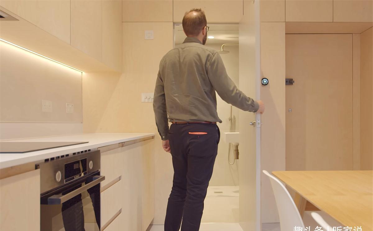 小家|他翻新29㎡蜗居:拆掉隔断做全开放空间,利用3米4层高做夹层卧室