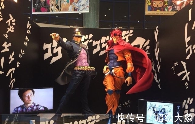 欧拉|JOJO:195cm的等身承太郎好帅气,网友:去合影都没法同框!
