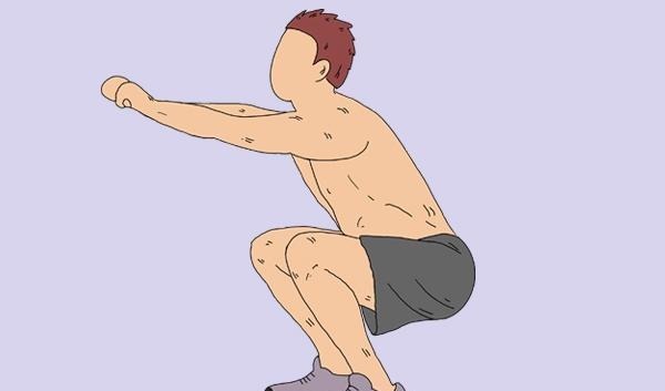 肌肉|一天坚持100个深蹲,男子后来发生了什么变化?了解下