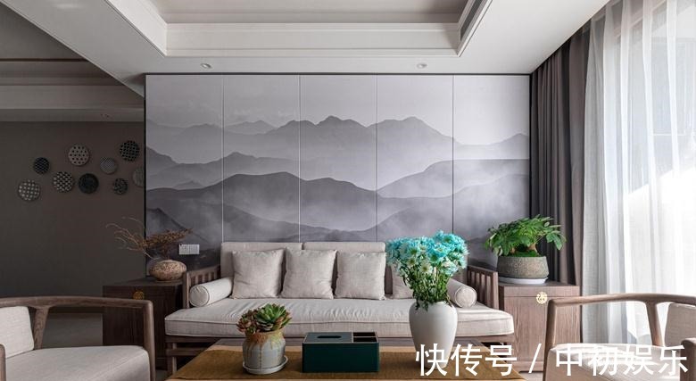 沐宸|80后大叔的二次装修,果断选择新中式,全屋素雅耐看,相当有品位