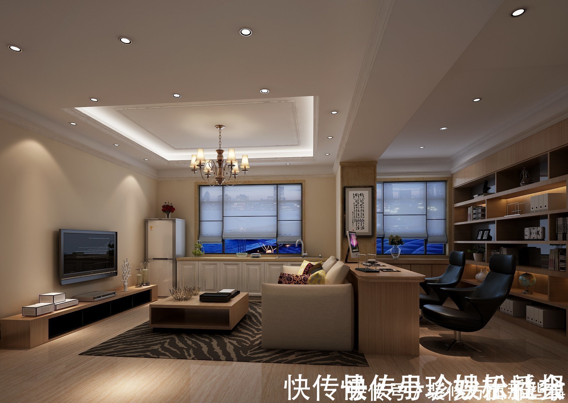 心得|180平在新中式的基础上加入现代元素,让人全身心得彻底放松