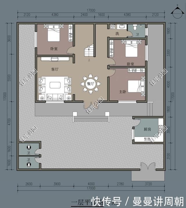 建筑|30万回农村建养老房,能栽花还能养鸡鸭,邻居要把门槛都踏破
