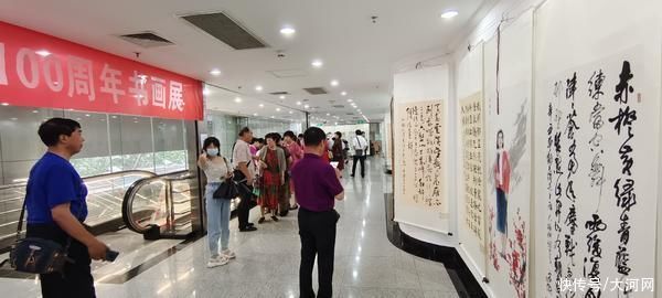 书画展|河南192位新闻老将挥毫泼墨 书写峥嵘岁月描绘百年芳华