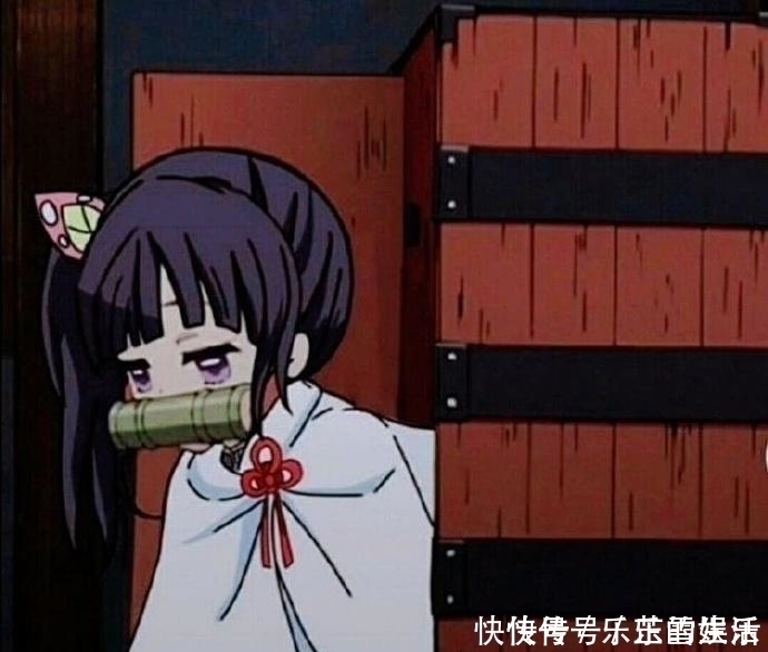 鬼灭之刃|画师将《鬼灭之刃》主角“祢豆子化”,义勇超乖巧,蝴蝶忍萌翻了