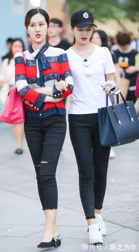 美女 -紧身打底裤美女,舒展出优美的腿部线条,凸显时尚美观的女人魅力